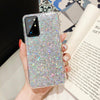 F Samsung Galaxy S21 + Note 20 Ultra S20 FE Shockproof Bling Glitter Case Cover