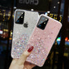 For Samsung Galaxy S21 Plus Note 20 Ultra Phone Case Hybrid Glitter Bling Cover