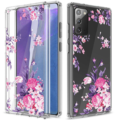 For Samsung Galaxy Note 20 Ultra/S20 Plus/5G Case Shockproof Clear Printed Cover - Place Wireless