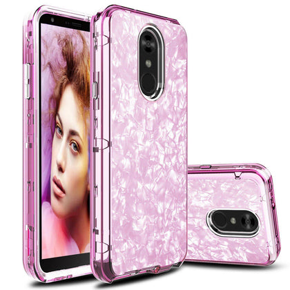 For LG Stylo 4/4 Plus Phone Case Shockproof Bling Glitter Hybrid Rubber Cover - Place Wireless