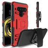 For LG V50 ThinQ Shockproof TPU Hard Hybrid Clip Holster Stand Phone Case Cover