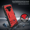 For LG V50 ThinQ Shockproof TPU Hard Hybrid Clip Holster Stand Phone Case Cover