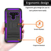 For LG V50 ThinQ Shockproof TPU Hard Hybrid Clip Holster Stand Phone Case Cover