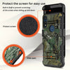 For Motorola Moto E (2020)/E7/E6 Phone Case Shockproof Belt Clip Kickstand Cover