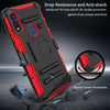 For Motorola Moto E (2020)/E7/E6 Phone Case Shockproof Belt Clip Kickstand Cover