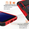 For Motorola Moto E (2020)/E7/E6 Phone Case Shockproof Belt Clip Kickstand Cover