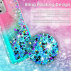 For Motorola Moto G Stylus 2021 Bling Liquid Case Defender Cover /Tempered Glass