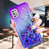 For Motorola Moto G Stylus 2021 Bling Liquid Case Defender Cover /Tempered Glass