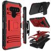 For LG V50 ThinQ Shockproof TPU Hard Hybrid Clip Holster Stand Phone Case Cover