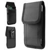 Vertical Cell Phone Holster Pouch Wallet Case With Belt Clip For iPhone Samsung