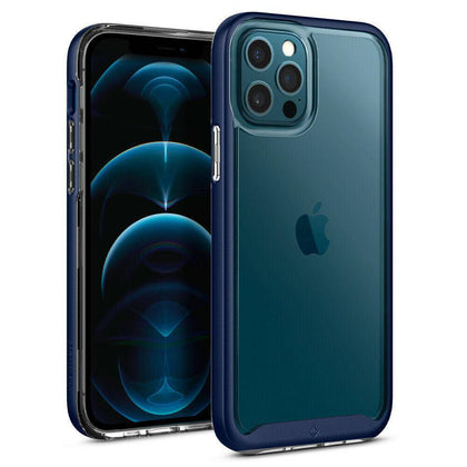 iPhone 12 Mini, 12, 12 Pro, 12 Pro Max Case | Caseology [Skyfall] Clear Cover - Place Wireless