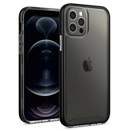 iPhone 12 Mini, 12, 12 Pro, 12 Pro Max Case | Caseology [Skyfall] Clear Cover - Place Wireless
