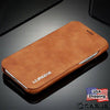 For Galaxy Note 10/9/8 S10/S9 Plus Leather Wallet Stand Thin Slim Case Cover