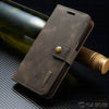 For Galaxy S10/S9/S8/Note 10/9/8 Leather Removable Wallet Magnet Flip Case Cover