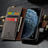 For iPhone 11 Leather Removable Wallet Magnetic Flip Card Case Cover, PhoneModel - Compatible with iPhone 11 (6.1 inch)