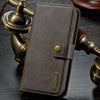 For iPhone 11 Leather Removable Wallet Magnetic Flip Card Case Cover, PhoneModel - Compatible with iPhone 11 (6.1 inch)