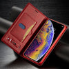 For iPhone 11 PRO XS MAX XR 8/7/6 Plus Leather Wallet Magnetic Cover Card Case