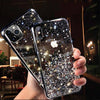 For iPhone 12 11 Pro XS MAX XR 8/7/6 Slim Cute Case Glitter Sparkle Clear Cover