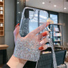 For iPhone 12 11 Pro XS MAX XR 8/7/6 Slim Cute Case Glitter Sparkle Clear Cover