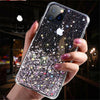 For iPhone 12 11 Pro XS MAX XR 8/7/6 Slim Cute Case Glitter Sparkle Clear Cover