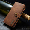 For Galaxy S10/S9/S8/Note 10/9/8 Leather Removable Wallet Magnet Flip Case Cover