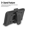 For LG K40, LG LMX420LG Harmony 3, LG Solo LTE (2019), LG Solo LTE L432DL, LG Xpression Plus 2  Heavy Duty Shockproof Kickstand Holster Case Cover