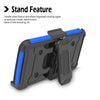 For LG K40, LG LMX420LG Harmony 3, LG Solo LTE (2019), LG Solo LTE L432DL, LG Xpression Plus 2  Heavy Duty Shockproof Kickstand Holster Case Cover