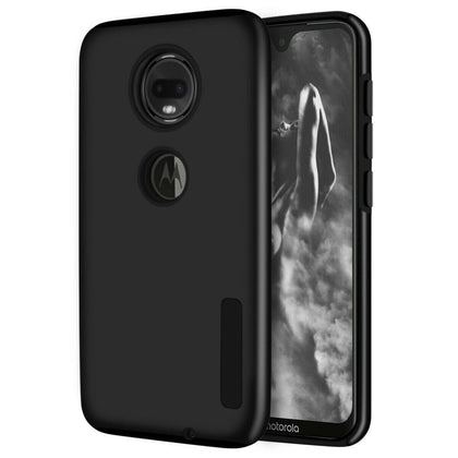 For Motorola Moto G7 (2019)G7 SUPRA,G7 MAXX Slim Hybrid Armor Shockproof Protective Case Cover - Place Wireless