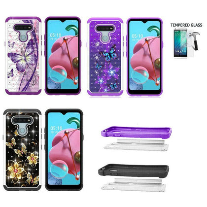 Phone Case For LG Reflect / K51 Case shock absorbing Crystal Cover - Place Wireless