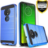 For Motorola Moto G7 Play,G7 Optimo Phone Case Cover +Tempered Glass Protector