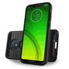 For Motorola Moto G7 Play,G7 Optimo Phone Case Cover +Tempered Glass Protector