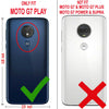 For Motorola Moto G7 Play,G7 Optimo Phone Case Cover +Tempered Glass Protector