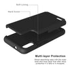 For LG K22 / K22 Plus Case, Shockproof Armor Cover + Tempered Glass Protector