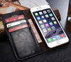 Genuine Leather Wallet Card Flip Case Cover for iPhone 12 11 PRO MAX XR 8/7 Plus