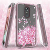 For LG Stylo 4/Stylo 4 Plus Cute Liquid Glitter Bling Shock Proof Phone Case