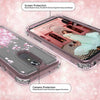 For LG Stylo 4/Stylo 4 Plus Cute Liquid Glitter Bling Shock Proof Phone Case