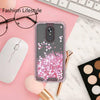 For LG Stylo 4/Stylo 4 Plus Cute Liquid Glitter Bling Shock Proof Phone Case