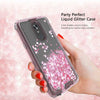 For LG Stylo 4/Stylo 4 Plus Cute Liquid Glitter Bling Shock Proof Phone Case