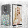 For LG Stylo 4/Stylo 4 Plus Cute Liquid Glitter Bling Shock Proof Phone Case