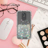 For LG Stylo 4/Stylo 4 Plus Cute Liquid Glitter Bling Shock Proof Phone Case