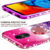 For LG Stylo 5 / Stylo 5 Plus Cute Girls Glitter Phone Case with Ring Kickstand