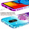 For LG Stylo 5 / Stylo 5 Plus Cute Girls Glitter Phone Case with Ring Kickstand