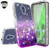 Motorola Moto G7 Power / G7 Supra Case Glitter Rhinestone Ring Kickstand Cover