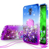 Motorola Moto G7 Power / G7 Supra Case Glitter Rhinestone Ring Kickstand Cover