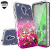 Motorola Moto G7 Power / G7 Supra Case Glitter Rhinestone Ring Kickstand Cover