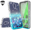 Motorola Moto G7 Power / G7 Supra Case Glitter Rhinestone Ring Kickstand Cover