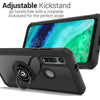 CoverON Dynamic For Motorola Moto G Fast Case Magnet Ring Phone Kickstand Cover