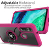 CoverON Dynamic For Motorola Moto G Fast Case Magnet Ring Phone Kickstand Cover