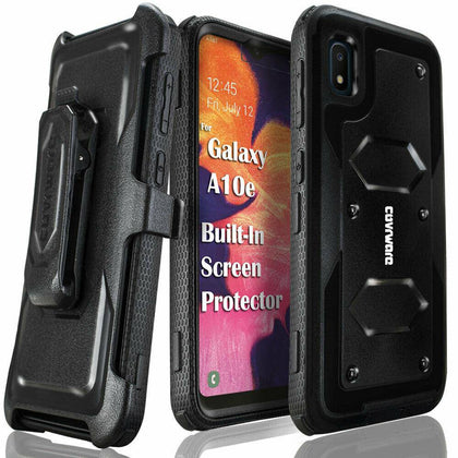 For Samsung Galaxy A10e Armor Holster Case Belt Clip Cover Defender Case - Place Wireless