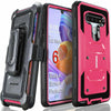 LG Stylo 6 Armor Holster Case Belt Clip Phone Cover Screen Protector COVRWARE